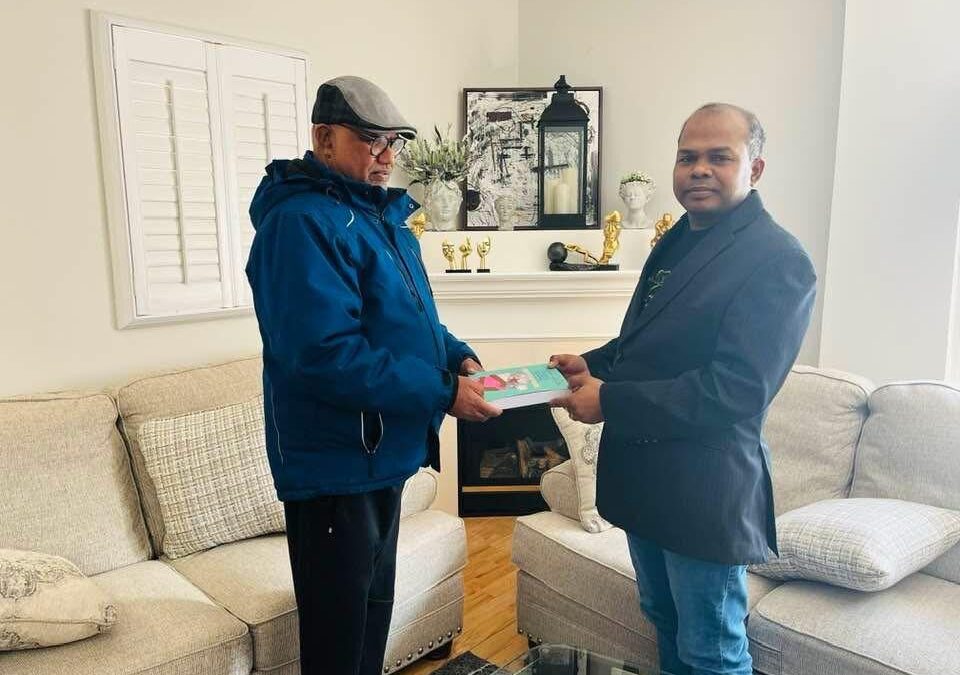 Honored to Contribute to the Work of Renowned Sri Lankan Novelist Chandrarathna Bandara (Mar 2, 2025)