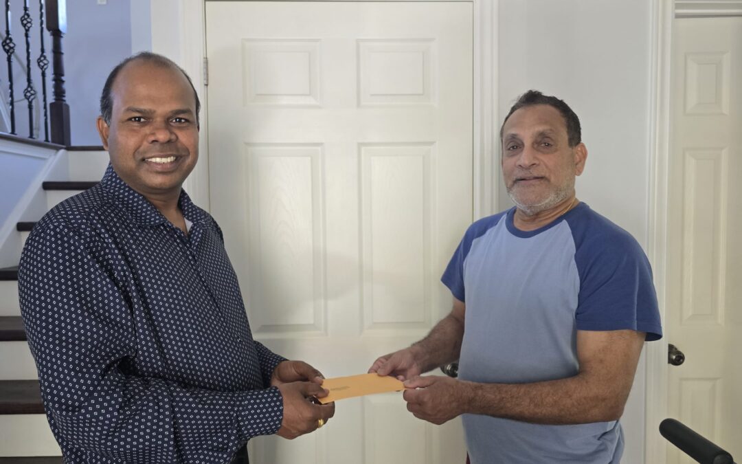 Prasanna Pathiraja Law Supports Multiculturalism with Generous Donation to New Creation Church in Scarborough (May 26th, 2025)